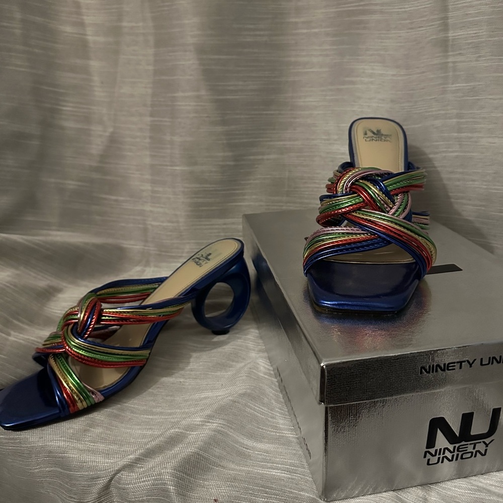 Ninety Union slipper heels